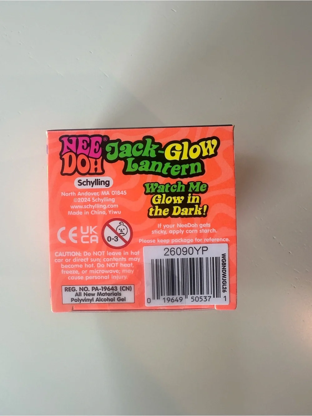 NeeDoh Jack-Glow Lantern - Pink
